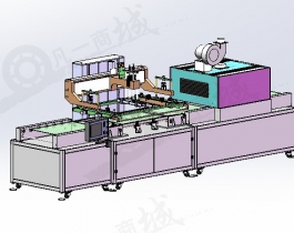 全自絲印機-動絲網(wǎng)印刷機模型3D圖紙