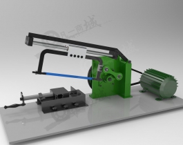 電動鋼拉鋸3D模型