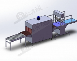 視覺檢測系統(tǒng)輸送機3D模型