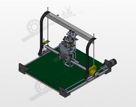 CNC數(shù)控雕刻機(jī)3D模型