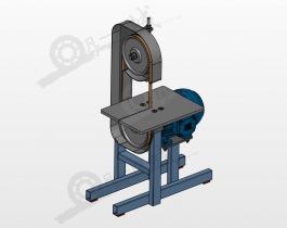 帶式切割機(jī)3D模型