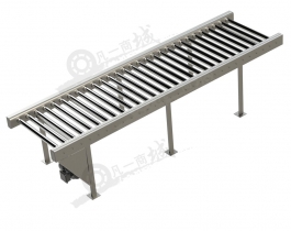 皮帶帶動(dòng)滾筒輸送機(jī)