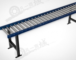 無動力滾筒輸送機3D圖