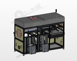 自動(dòng)裝卸加工設(shè)備3D模型
