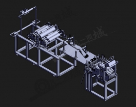 紙袋制造機(jī)3D圖