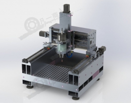 數(shù)控CNC雕刻機(jī)模型圖