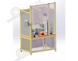 BMS電池管理系統(tǒng)組裝機(jī)3D圖