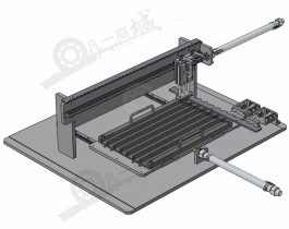 步進給料機構(gòu)3D圖