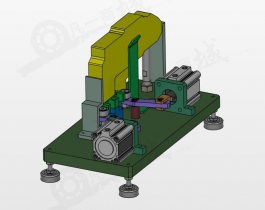 罐子壓緊機(jī)3D模型圖紙