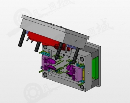 PC/ABS 注塑模具3D圖紙