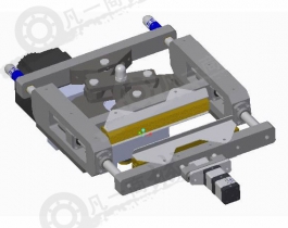vffs包裝機(jī)用密封爪總成3D模型