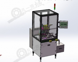 自動化工業(yè)激光打標機3D圖