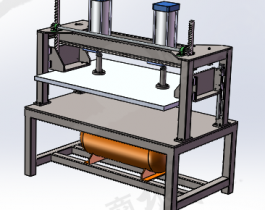 氣壓機(jī)機(jī)構(gòu)設(shè)計(jì)3D圖