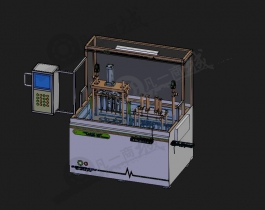 部件泄漏測(cè)試機(jī)3D圖