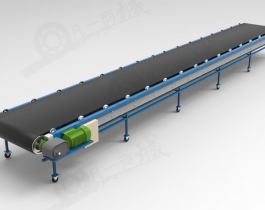 直線輸送機(jī)3D模型圖紙