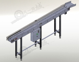 鋼絲網(wǎng)輸送機(jī)模型圖