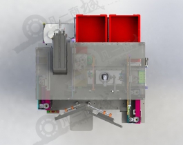 帶攝像機檢查激光打標機3D模型