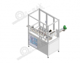 繼電器功率自動(dòng)測(cè)試機(jī)3D圖