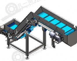 Z形提升輸送機(jī)3D模型