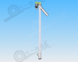 垂直螺旋桿輸送機(jī)3D模型