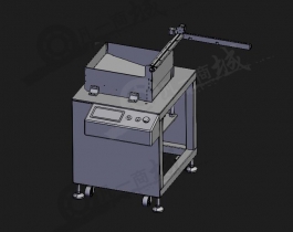 壓力機用喂料機構(gòu)3D圖