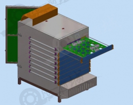 工業(yè)樣品烘干機3D模型