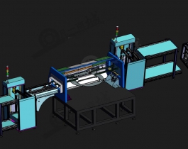 PCB到THT裝載卸料機3D模型