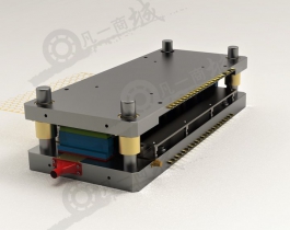 簡(jiǎn)易瓶蓋沖壓成型模具圖紙