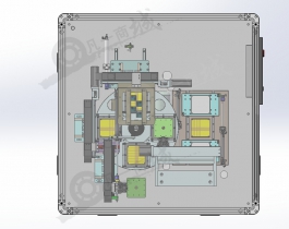 FPC自動視覺檢測機3D圖