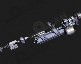小型數(shù)控車床設(shè)計(jì)3D模型