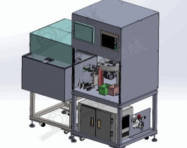 FANUC機器人檢測機3D模型圖