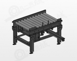 滾筒輸送機(jī)模型圖