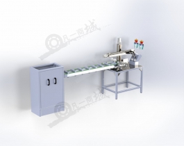 燈泡測試傳輸包裝線3D模型圖