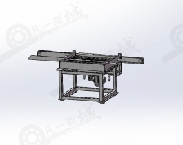 棒狀料進(jìn)料自動化機(jī)構(gòu)3D模型