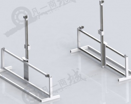 數(shù)控泡沫切割機(jī)三維模型
