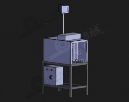 干燥加熱器-加熱箱SW模型圖