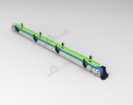 模塊化帶式輸送機(jī)-輸送線機(jī)構(gòu)三維模型
