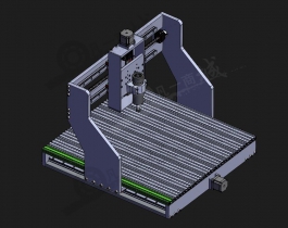 數(shù)控雕刻機-CNC雕刻設(shè)備3D模型