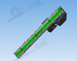 立式提升帶式輸送機(jī)模型圖