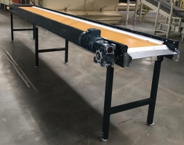 槽型皮帶輸送機(jī)-傳送線模型3D圖