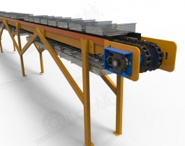 鏈條輸送機(jī)3D模型圖紙