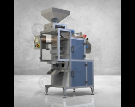 立式棒狀物料包裝機(jī)-棍體包裝設(shè)備模型3D圖