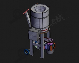 碾磨機(jī)-碾磨粉碎設(shè)備3D模型