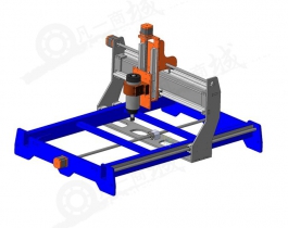數(shù)控CNC雕刻機(jī)3D模型