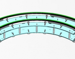 弧形輸送機(jī)3D模型