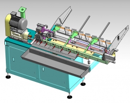 單工位擴縮口機3D模型圖