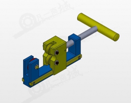 切管機(jī)3D模型圖紙