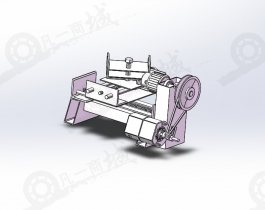 微型車(chē)床三維模型