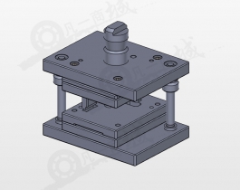 開瓶器沖壓模具3D模型