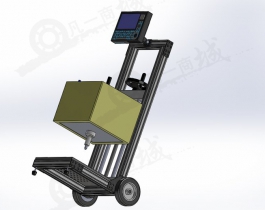 可移動(dòng)沖針設(shè)備3D模型